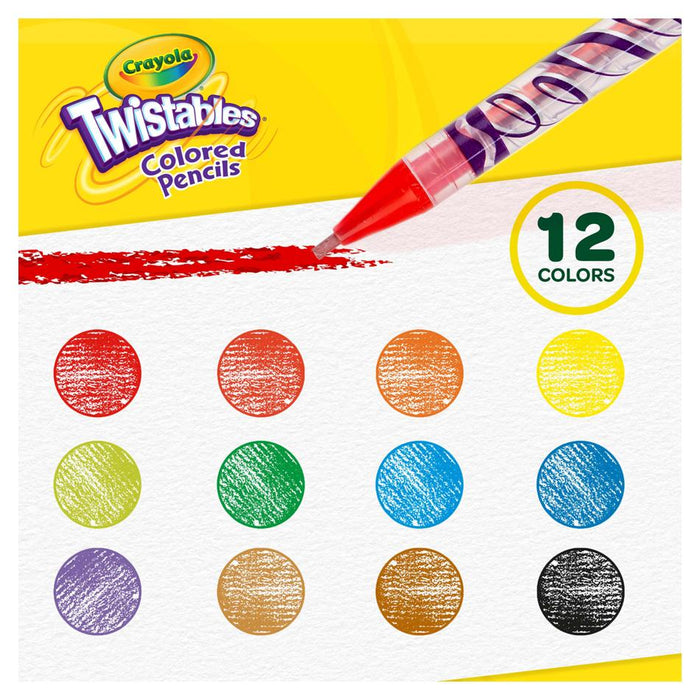 Acme Twistables Colored Pencils 12 Pack 1001825_3