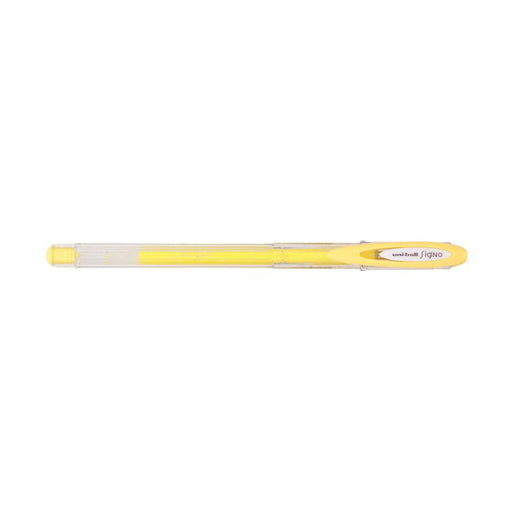 Acme Uni-Ball Signo 0.7mm Gel Pen Yellow UM-120_1