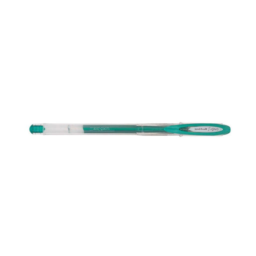 Acme Uni-Ball Signo Noble 0.8mm Metallic Green Gel Pen_1