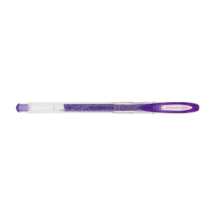 Acme Uni-Ball Signo Sparkling Gel Pen 1.0mm Violet UM-127_1