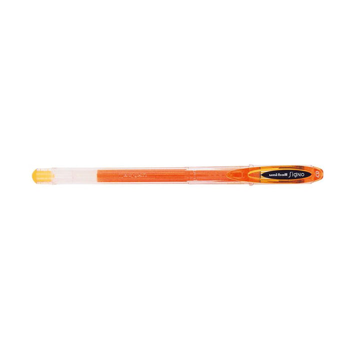 Acme Uni-ball Signo 0.7mm Fine Gel Pen - Orange UM-120_1