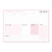 Acme Weekly Planner Pad Ballerina Pink 60 Sheets 1000170_1