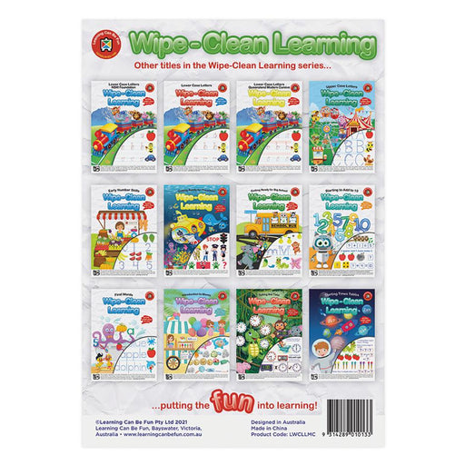 Acme Wipe Clean Learning Book Lower Case Letters Cursive_2