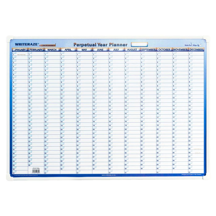 Acme Writeraze Wallplanner 500x700mm Framed 1001217_1