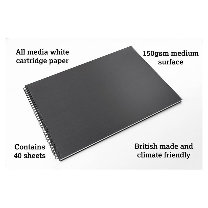 Artgecko A2 Landscape Sketchbook 150gsm 80 Pages GEC106_3