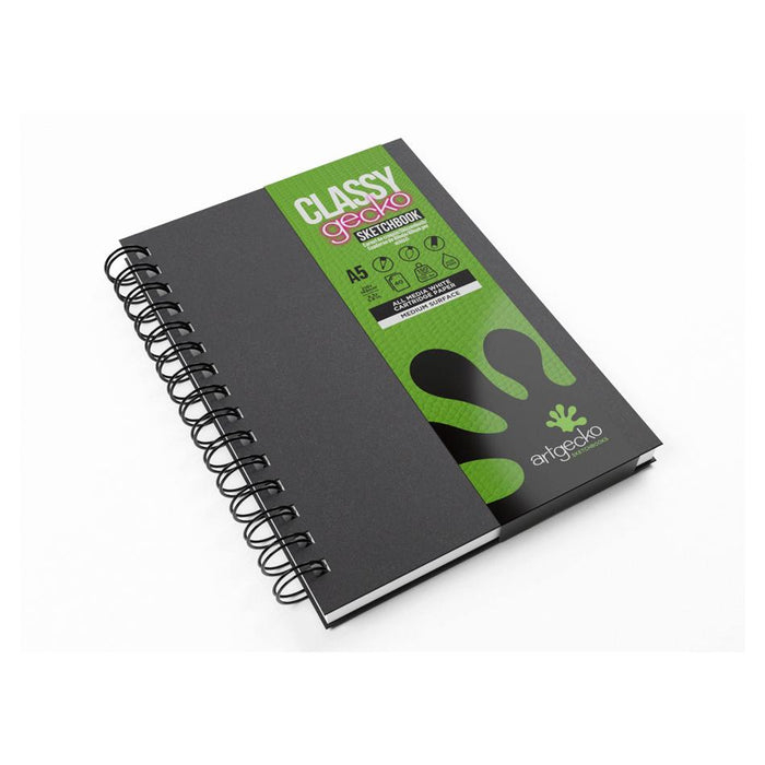 Artgecko A5 Sketchbook 80 Pages 150gsm Premium White Paper_4