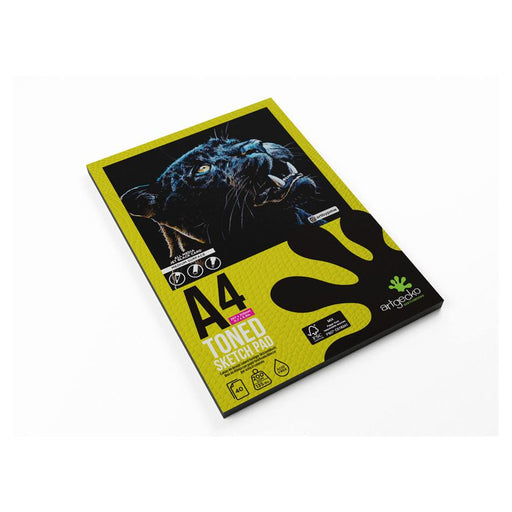 Artgecko Pro A4 Toned Sketchpad 40 Sheets 200gsm Black_2