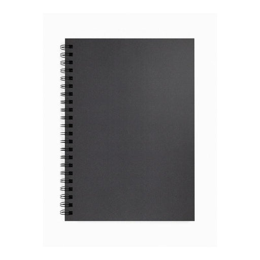 Artgecko Shady Sketchbook A4 80 Pages 40 Sheets 200gsm Black Toned Card GEC400_2