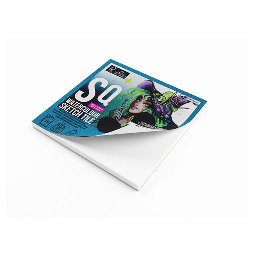Artgecko Watercolour Sketch Tile 148mm 300gsm 20 Sheets_2