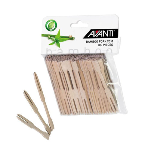 Avanti Bamboo Fork - 9cm 100Piece Pack_1