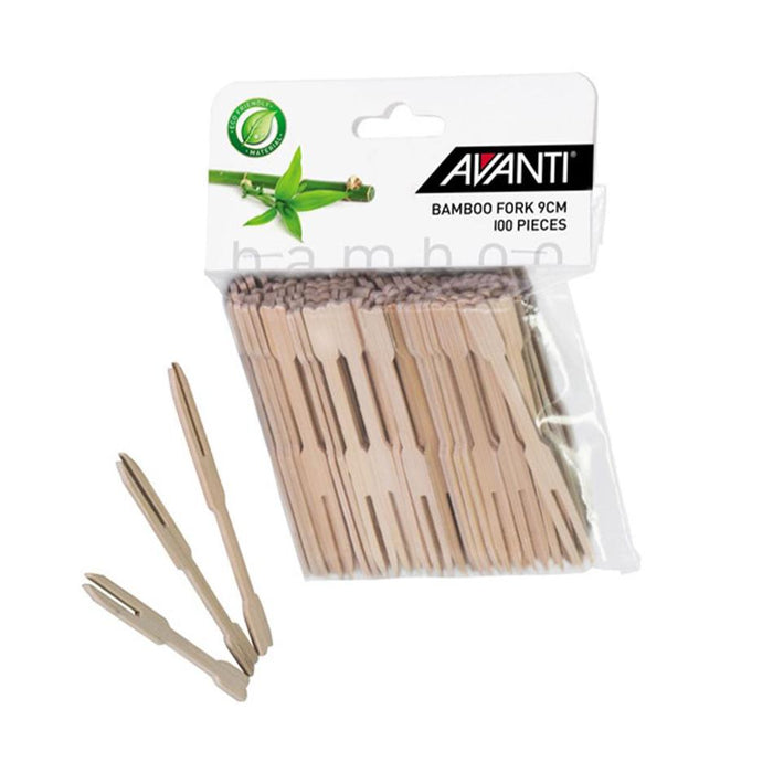 Avanti Bamboo Fork - 9cm 100Piece Pack_1