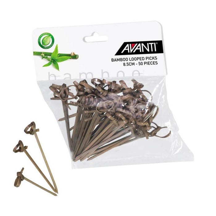Avanti Bamboo Looped Picks 8.5cm 50 Pce_1