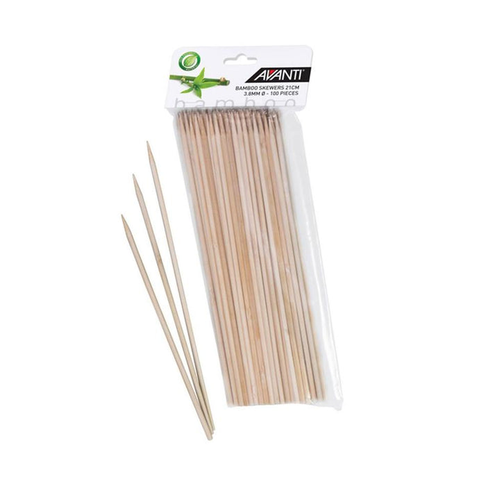 Avanti Bamboo Skewers 25cm 100pce Pack_1