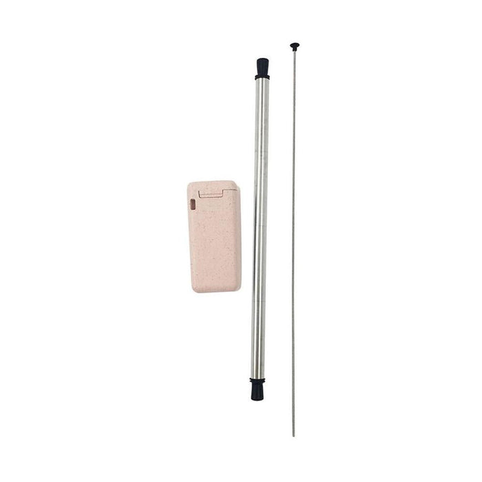 Avanti Folding SS Straw In Box - Pink_1