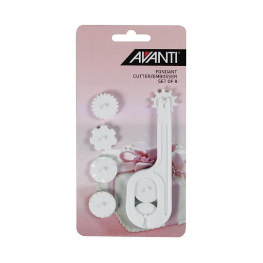 Avanti Fondant CutterEmbosser set - 8pce_1