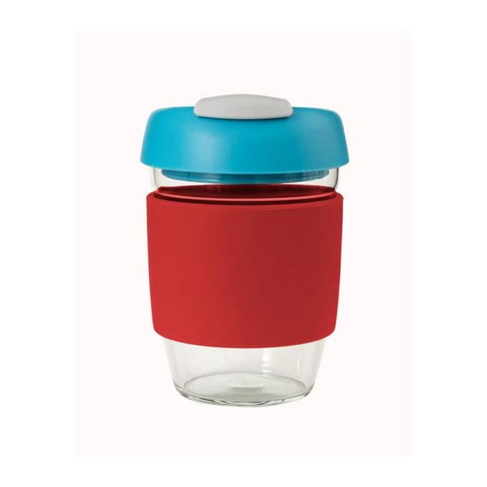 Avanti Glass GoCup 355ml RedAquaGrey_1