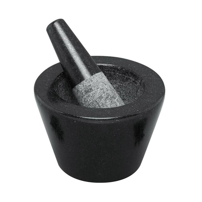 Avanti Mini Conical Mortar And Pestle - 13cm - Black Ceramic_1