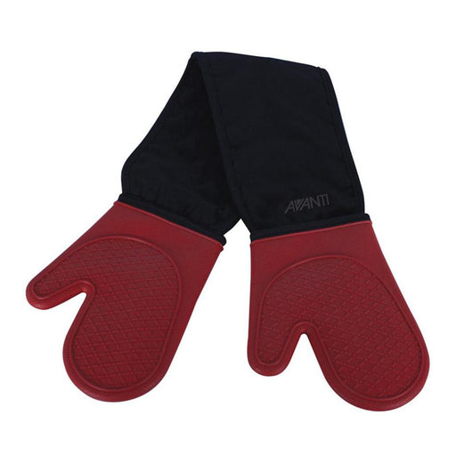 Avanti Silicone Double Oven Glove-Red_1