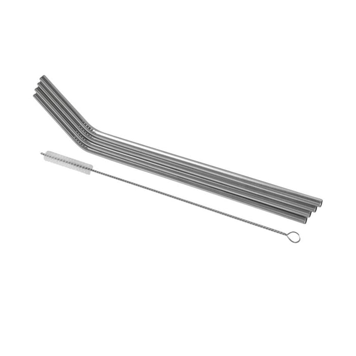Avanti Stainless Steel Straws Set Of 4_1