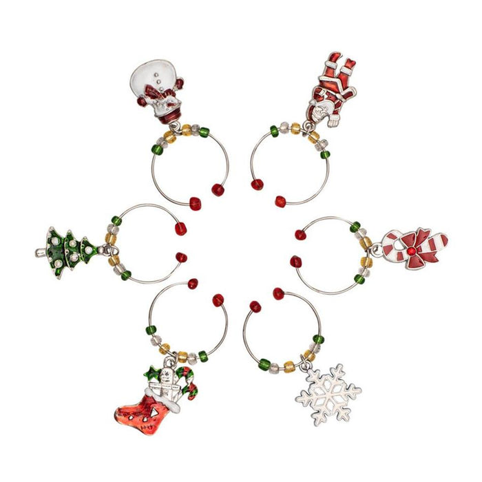 Avanti Wine Charms - Xmas Set Of 6_1