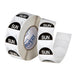 Avery 24mm Round Food Rotation Labels BlackWhite 1000 Roll_1
