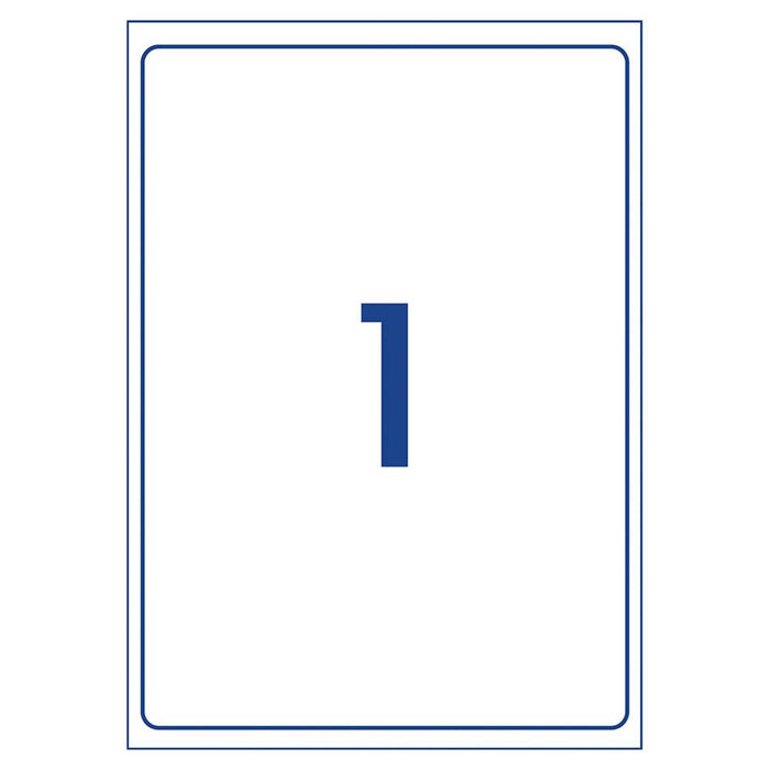 Avery Heavy Duty ID Labels 199.6x289.1mm 10 Sheets J4776_3