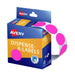 Avery Pink Fluoro Circle Labels 24mm 350 Pack DMC24FP_1