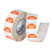 Avery Round Day Labels 24mm Orange White 1000 Roll 1002518_1