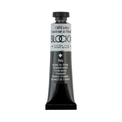 BLOCKX Oil Tube 20ml 86 Titanium White C212086BXC_1