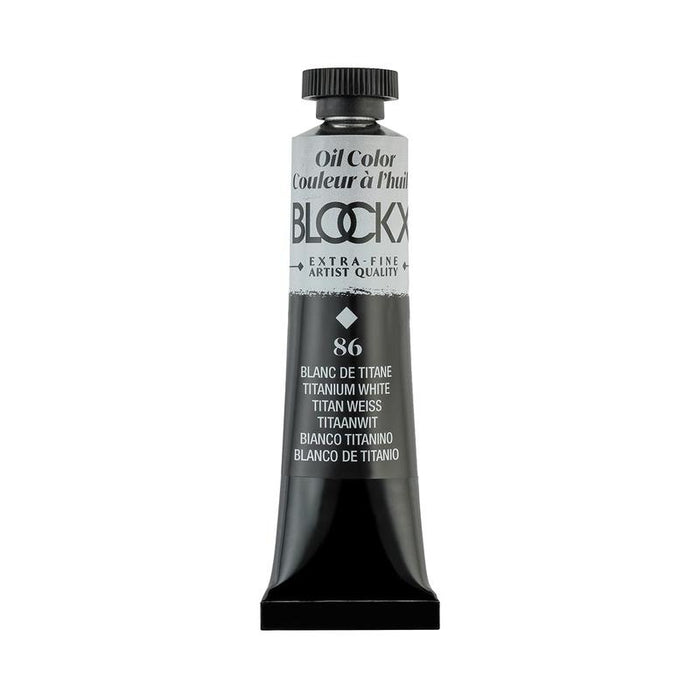 BLOCKX Oil Tube 20ml 86 Titanium White C212086BXC_1