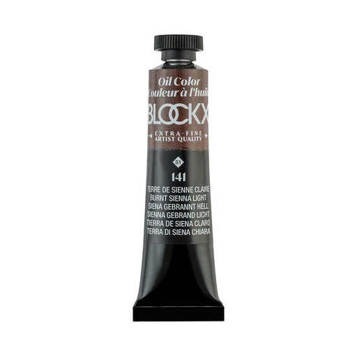BLOCKX Oil Tube 20ml S1 141 Burnt Sienna Light C212141BXC_1
