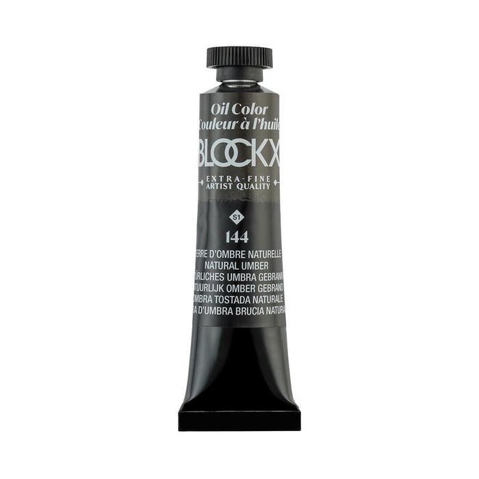 BLOCKX Oil Tube 20ml S1 144 Natural Umber C212144BXC_1