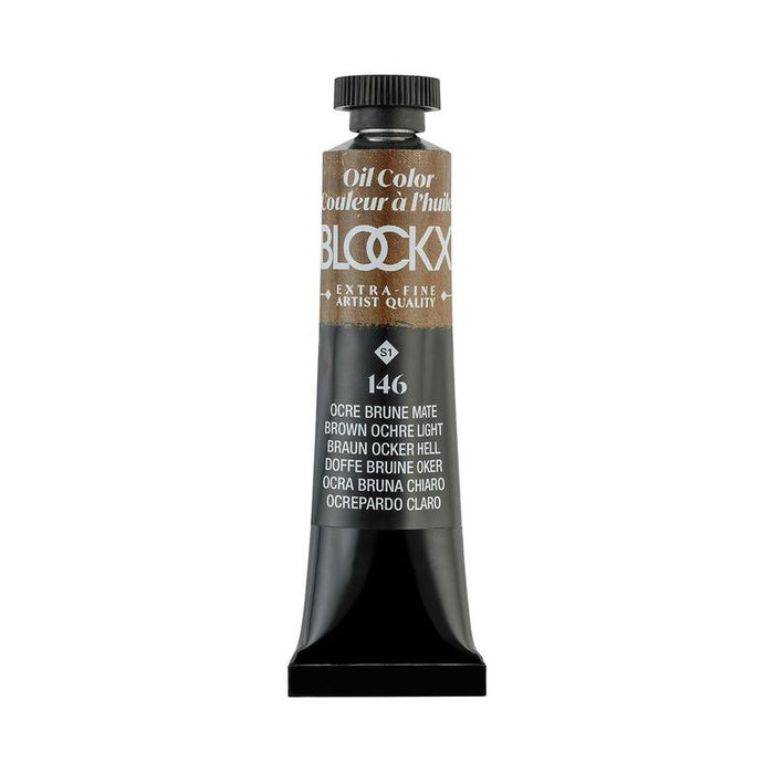 BLOCKX Oil Tube 20ml S1 146 Brown Ochre Light C212146BXC_1