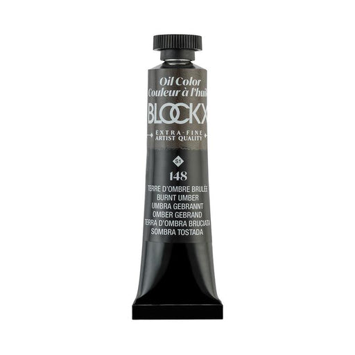 BLOCKX Oil Tube 20ml S1 148 Burnt Umber C212148BXC_1