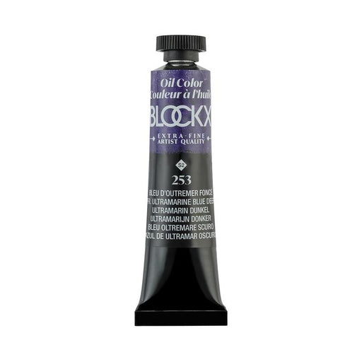 BLOCKX Oil Tube 20ml S2 253 Ultramarine Blue Deep C212253BXC_1