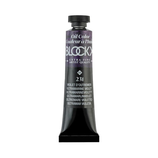 BLOCKX Oil Tube 20ml S3 231 Ultramarine Violet C212231BXC_1