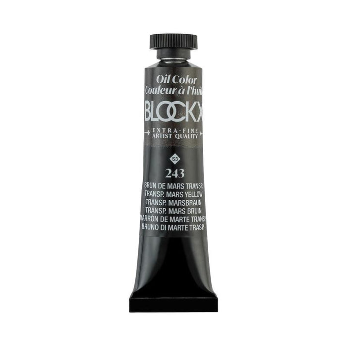 BLOCKX Oil Tube 20ml S3 243 Transparent Mars Brown C212243BXC_1