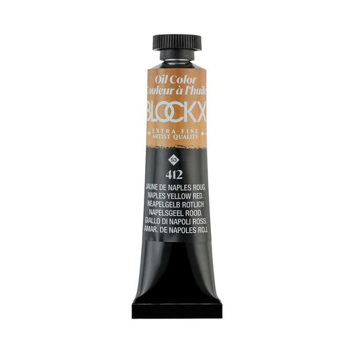 BLOCKX Oil Tube 20ml S3 412 Naples Yellow Reddish C212412BXC_1