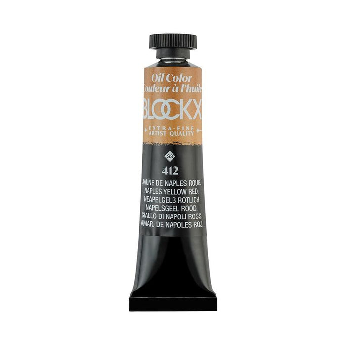 BLOCKX Oil Tube 20ml S3 412 Naples Yellow Reddish C212412BXC_1