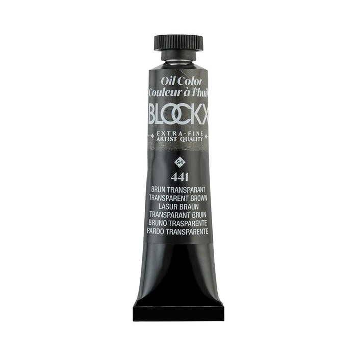 BLOCKX Oil Tube 20ml S4 441 Transparent Brown C212441BXC_1