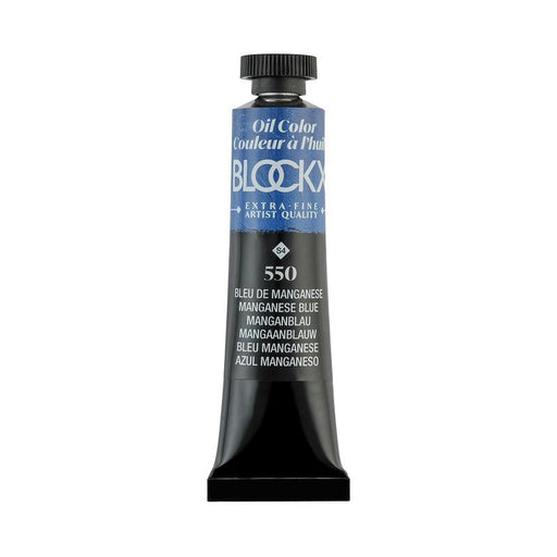 BLOCKX Oil Tube 20ml S4 550 Manganese Blue C212550BXC_1