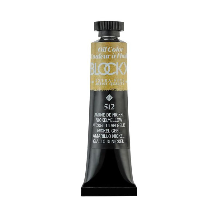 BLOCKX Oil Tube 20ml S5 512 Nickel Yellow C212512BXC_1