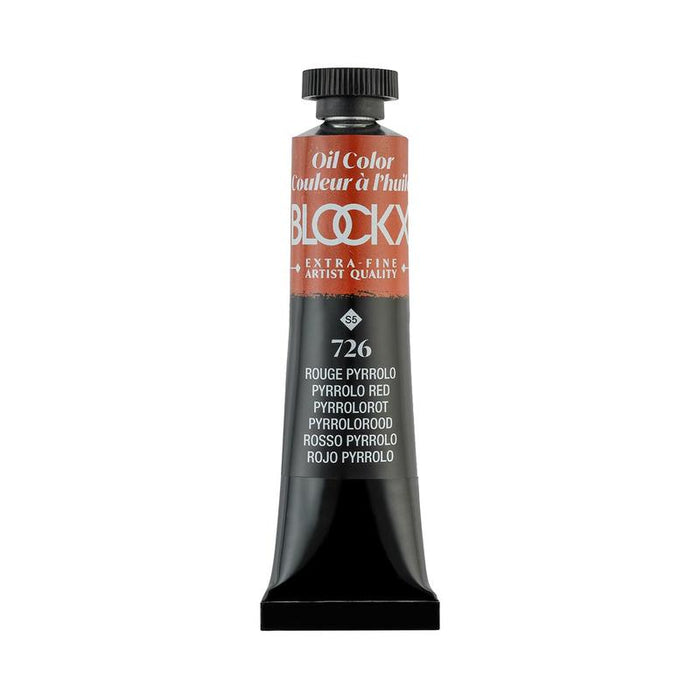 BLOCKX Oil Tube 20ml S5 726 Pyrrolo Red C212726BXC_1