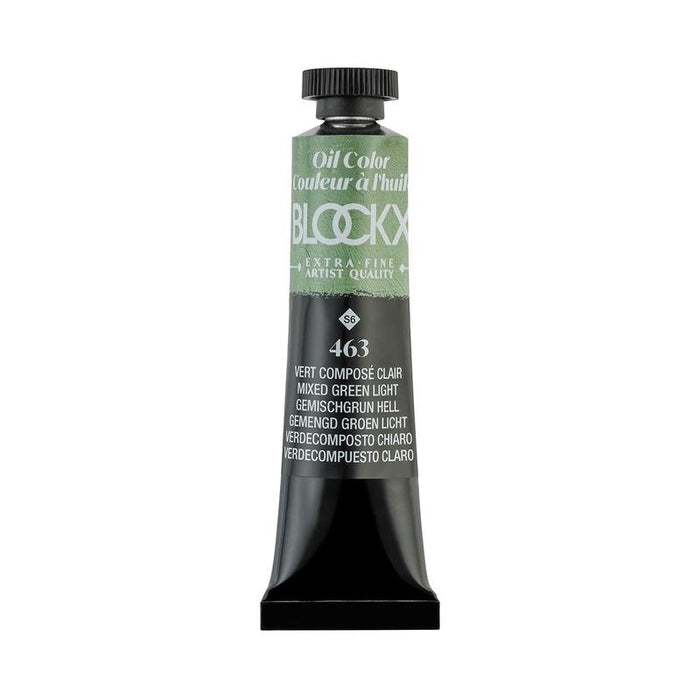 BLOCKX Oil Tube 20ml S6 463 Composed Green Light C212463BXC_1