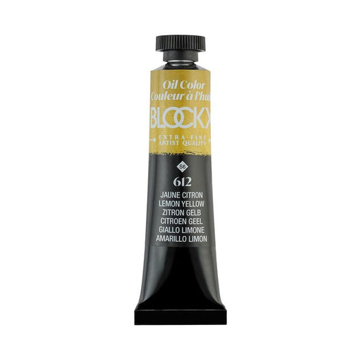 BLOCKX Oil Tube 20ml S6 612 Lemon Yellow C212612BXC_1