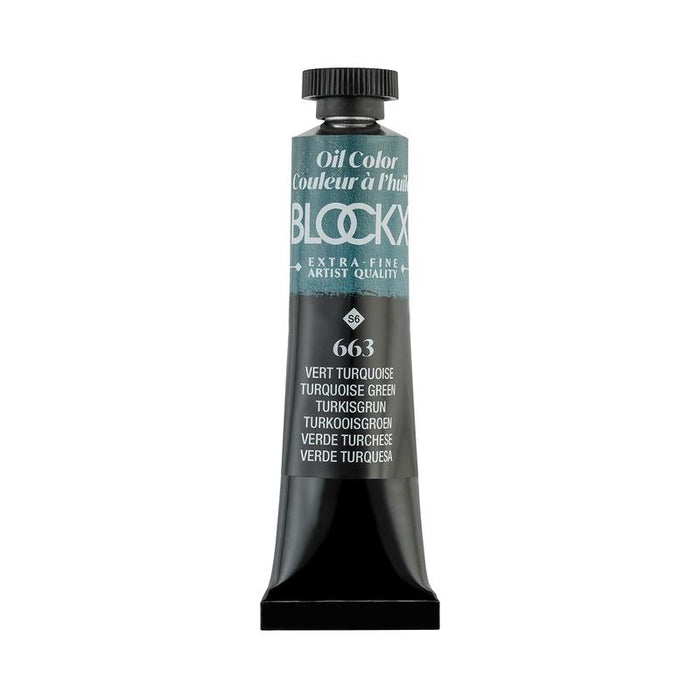 BLOCKX Oil Tube 20ml S6 663 Turquoise Green C212663BXC_1