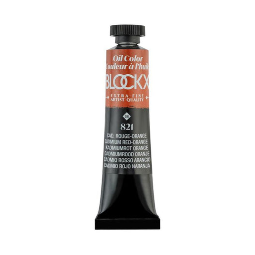 BLOCKX Oil Tube 20ml S6 821 Cadmium Red-Orange C212821BXC_1