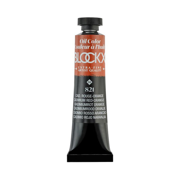 BLOCKX Oil Tube 20ml S6 821 Cadmium Red-Orange C212821BXC_1