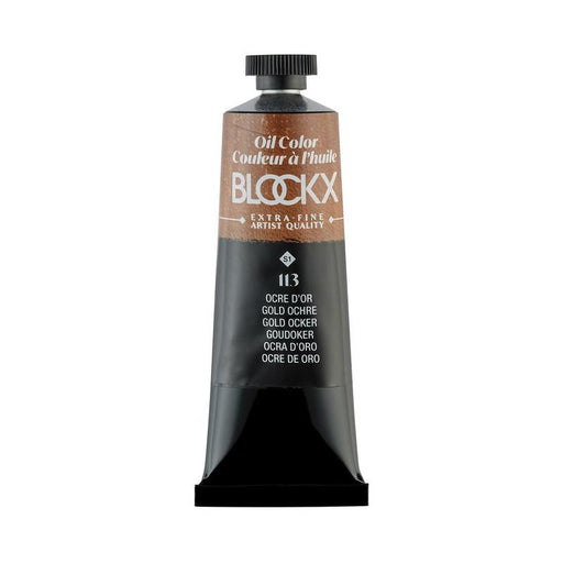 BLOCKX Oil Tube 35ml S1 113 Golden Ochre C213113BXC_1