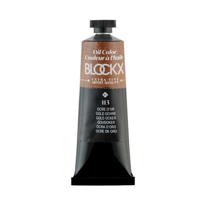 BLOCKX Oil Tube 35ml S1 113 Golden Ochre C213113BXC_1